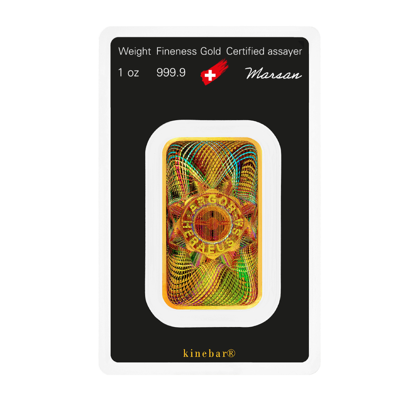 1oz Au Minted Kinebar 999.9